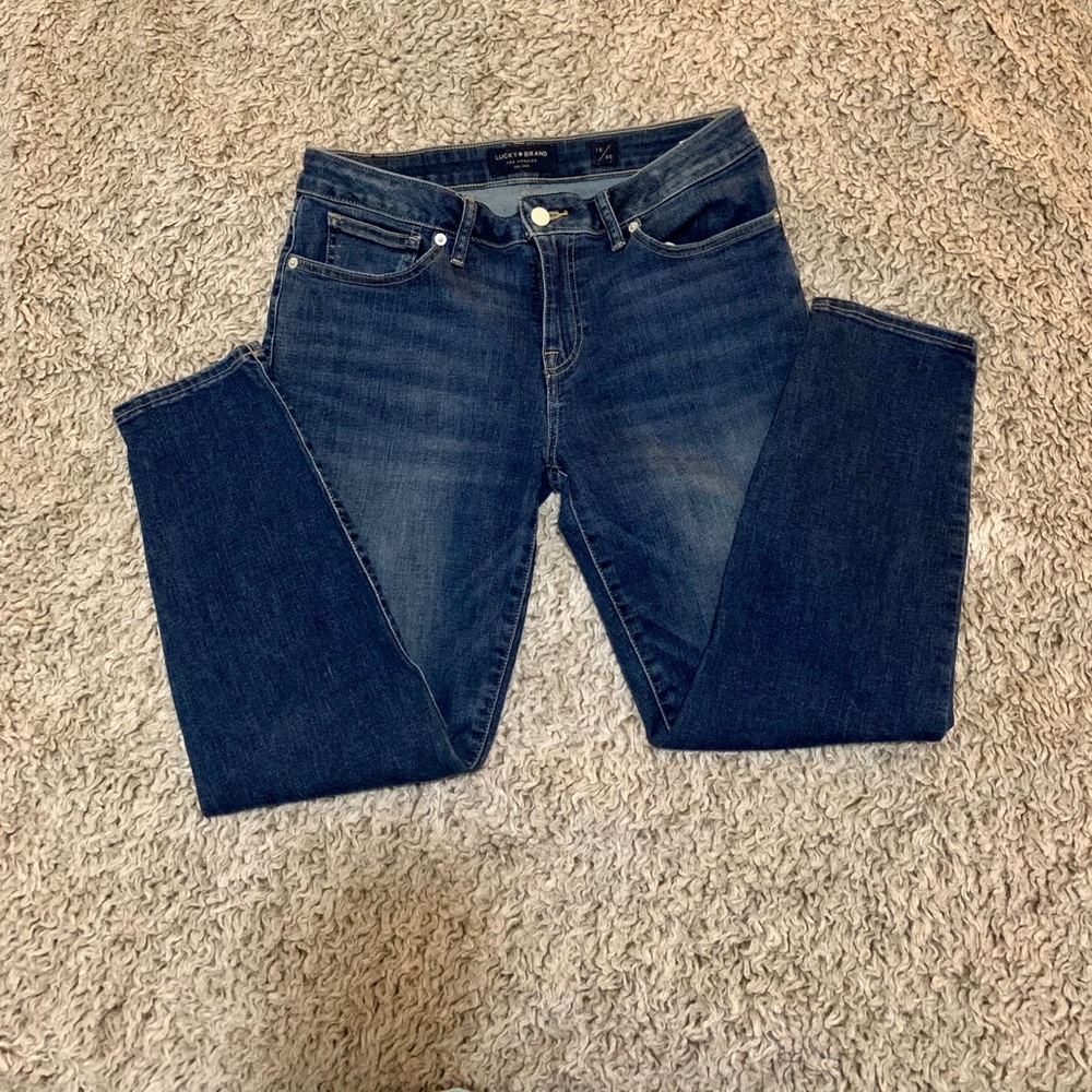Lucky Brand Low Rise Lolita Crop Jeans